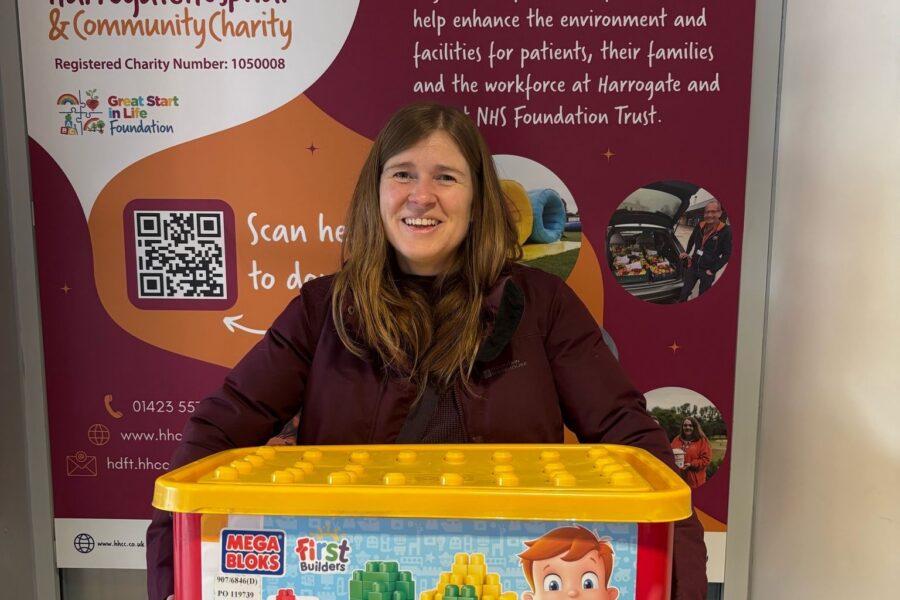 Clare Megablocks handover